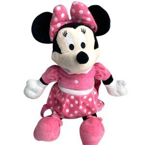 Disney Minnie Mouse Kids Plush Backpack Coin‎ Purse